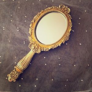 Decorated hand MIRROR :)